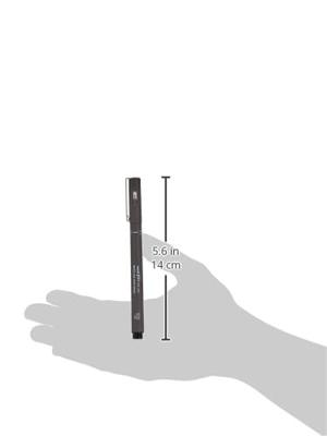 Fineliner Uni-ball Pin 0.1mm donkergrijs