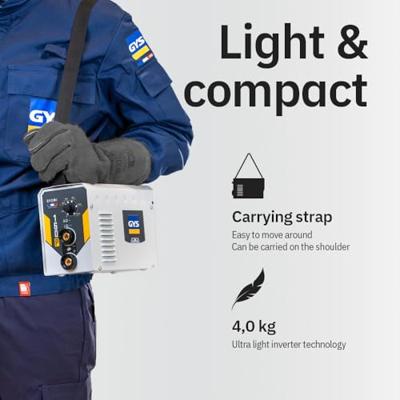 Gys Gysmi 160P Lasinverter | 230V, 16A | Tot 4 mm - Lasklaar Bundel - 5192013360 Gys Gysmi 160P Lasinverter | 230V, 16A | Tot 4 mm - Lasklaar Bundel - 5192013360