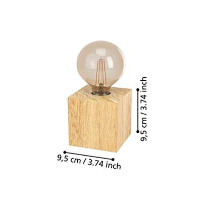 Eglo TafellampPrestwick 2 Licht hout - 43733