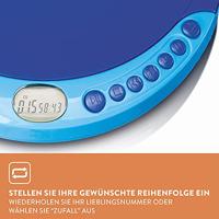 Lenco Draagbare CD-speler met oplaadfunctie Blauw - CD-011BU - thumbnail