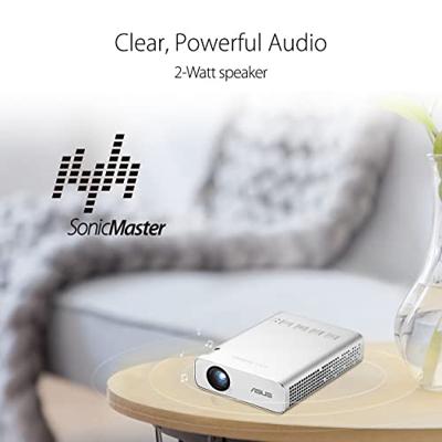 Asus E1R Beamer LED 200 lm Werkt op accu, Geïntegreerde luidspreker - thumbnail