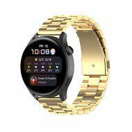 Garmin Vivoactive 4 / 4L - Stalen schakelband - Goud - thumbnail