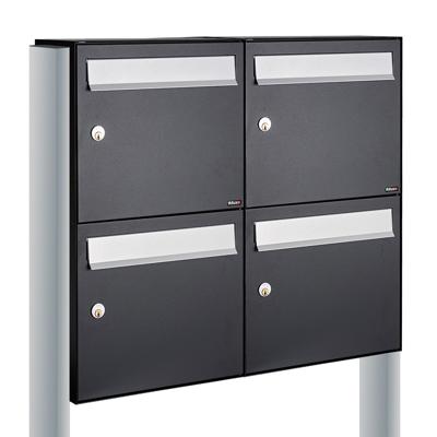 Allux Flow Set 2-Breed, 2-Hoog Op Statief Zwart - 40040070_2x2s