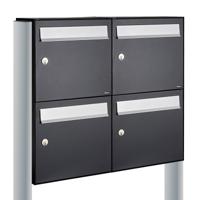 Allux Flow Set 2-Breed, 2-Hoog Op Statief Zwart - 40040070_2x2s - thumbnail