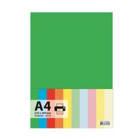 Papier A4 groen 25 vel 150 grams - thumbnail