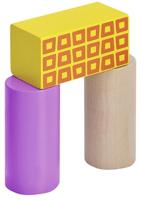 Eichhorn houten blokken in emmer, 50st. - thumbnail