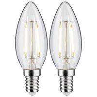 Paulmann 28855 LED-lamp Energielabel F (A - G) E14 2.7 W Warmwit (Ø x h) 35 mm x 97 mm 2 stuk(s) - thumbnail