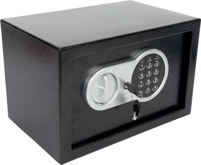 Toolland elektronische kluis, openen en sluiten met 3-8-cijferige code Toolland elektronische kluis, openen en sluiten met 3-8-cijferige code