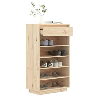 Schoenenkast 60x34x105 cm massief grenenhout Schoenenkast 60x34x105 cm massief grenenhout