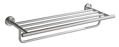 Wiesbaden 304-handdoekrek lig/hang rond 60cm RVS Wiesbaden 304-handdoekrek lig/hang rond 60cm RVS