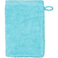 Cawö Cawo Lifestyle Uni Washandje Turkoois - thumbnail