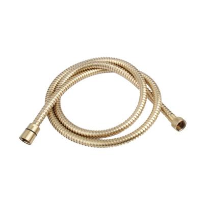 Xellanz luxe metalen doucheslang 150cm conisch geborsteld messing