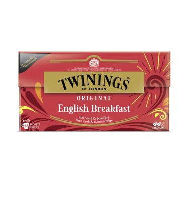 Twinings - English Breakfast Thee - 25 zakjes