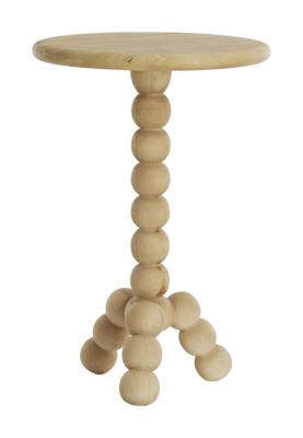 Light & Living Ronde Bijzettafel 'Veglio' Mangohout, kleur Naturel Light & Living Ronde Bijzettafel 'Veglio' Mangohout, kleur Naturel