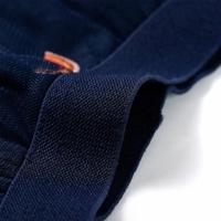 Kinderrokje met tule en regenboog borduursel 92 marineblauw - thumbnail