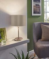 Eglo Landelijke tafellampMaserlo Beige/Goud - 31629 - thumbnail