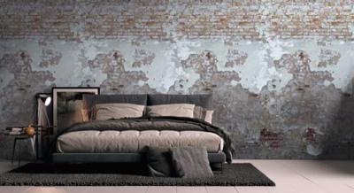 Livingwalls The Wall II - Grijs - Stenen Muur - 392341