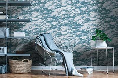 Architects Paper Jungle Chic blauw behang | 377053