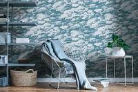 Architects Paper Jungle Chic blauw behang | 377053 - thumbnail