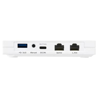 ASUS RT-AX57 Go AX3000 Dual Band WiFi 6 Router voor thuis en op reis, 4G / 5G Router vervanger, Openbare WiFi WISP Mode, Abonnementvrije Netwerkbeveiliging, VPN, Gastenportaal, Wandmontage, AiMesh