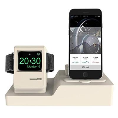 3 in 1 houder geschikt voor de Apple Watch & Airpods & iPhone - Beige 3 in 1 houder geschikt voor de Apple Watch & Airpods & iPhone - Beige