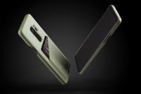 Mujjo Leather Wallet Case Galaxy S9 Plus groen - thumbnail