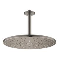 GROHE Rainshower Mono 310 Hoofddouche - 31cm - 1 straalsoort - plafondarm 14.2cm - geborsteld hard graphite 26560al0 - thumbnail