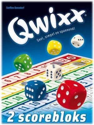 White Goblin Games Qwixx Scorebloks 2 Stuks