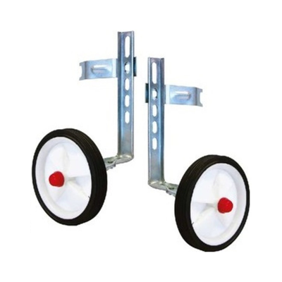 Falkx Zijwieltjesset dr15c 12-20 inch kunststof wit/zwart