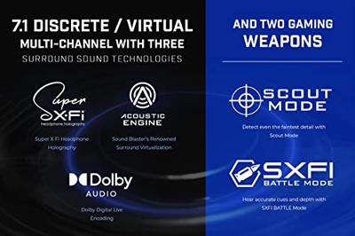Creative Sound Blaster X4 geluidskaart - thumbnail