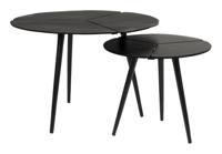 ZILT Ronde Bijzettafel 'Lianne' Set van 2 stuks - thumbnail