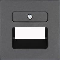 Kopp HK07 antraciet afdekplaat UTP dubbel - 4623060 - thumbnail
