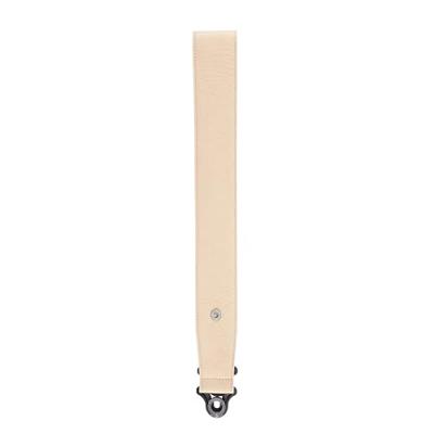 D&apos;Addario 25BAL01 Comfort Leather Auto Lock Guitar Strap Tan gitaarband