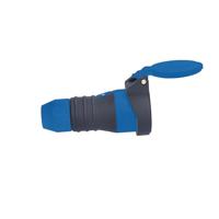 AS Schwabe 62310 Koppeling met randaarde 230 V Zwart, Blauw IP54 - thumbnail