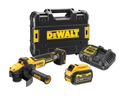 DeWALT DCG409VST1 Accu haakse slijper 125mm 18V XR FlexVolt Advantage 6.0Ah in TSTAK - thumbnail