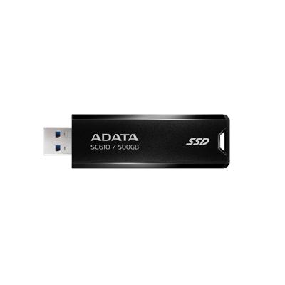 Externe Harde Schijf Adata SC610-500G-CBK SSD 500 GB SSD - thumbnail