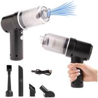 QLT kruimeldief en compressor - 2-in-1 blower - Zwart - thumbnail