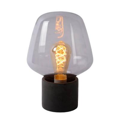 Lucide BECKY - Tafellamp - Ø 20 cm - 1xE27 - Fumé Lucide BECKY - Tafellamp - Ø 20 cm - 1xE27 - Fumé