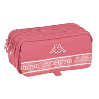 Pennenetui met 3 vakken Kappa Marsala 21,5 x 10 x 8 cm - thumbnail