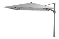 Platinum | Zweefparasol Challenger T² 300 x 300 cm | Lichtgrijs - thumbnail
