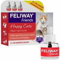 Feliway Friends Verdamper voor de kat 3 Navullingen - thumbnail
