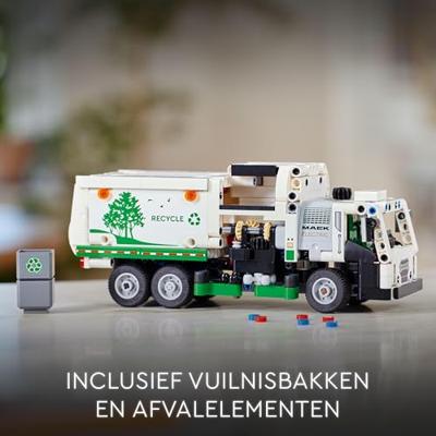 LEGO® Technic 42167 mack LR electric vuilniswagen - thumbnail