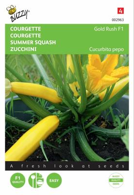 Zaden Courgette Gold Rush F1 Buzzy - Buzzy Zaden Courgette Gold Rush F1 Buzzy - Buzzy