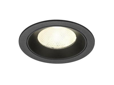 SLV InbouwspotNuminos L zwart 4000K - 20gr - 1009792