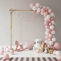 Trouwrand Licht Bruin 225 x 95 x 226 cm Massief Vurenhout - thumbnail