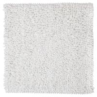 Badmat Sealskin Twist 60x60 cm Microfibre Wit - thumbnail