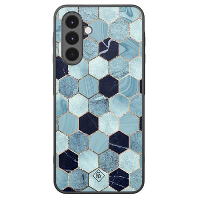 Samsung Galaxy A16 hoesje - Blue cubes