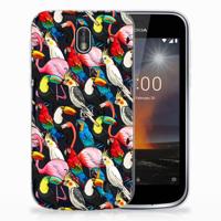 Nokia 1 | TPU Hoesje | Birds - thumbnail