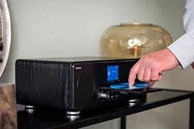 Lenco DIR-260BK DAB+ Internet Radio/CD-Speler Hout/Zwart - thumbnail