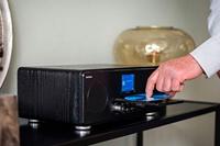 Lenco Internet / DAB+ / FM-radio met CD-speler en Bluetooth® Zwart - DIR-260BK - thumbnail